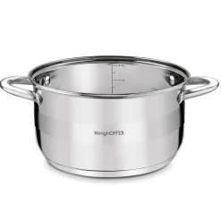 Garnek na indukcję ze stali nierdzewnej Konighoffer Faro 4,7 l