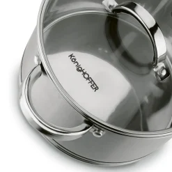 Garnek na indukcję z pokrywką Konighoffer Petra 5,9 l