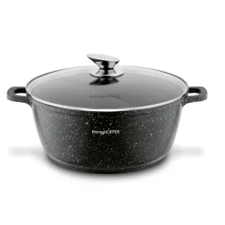 Garnek na indukcję z pokrywką Konighoffer Pollo 6,3 l
