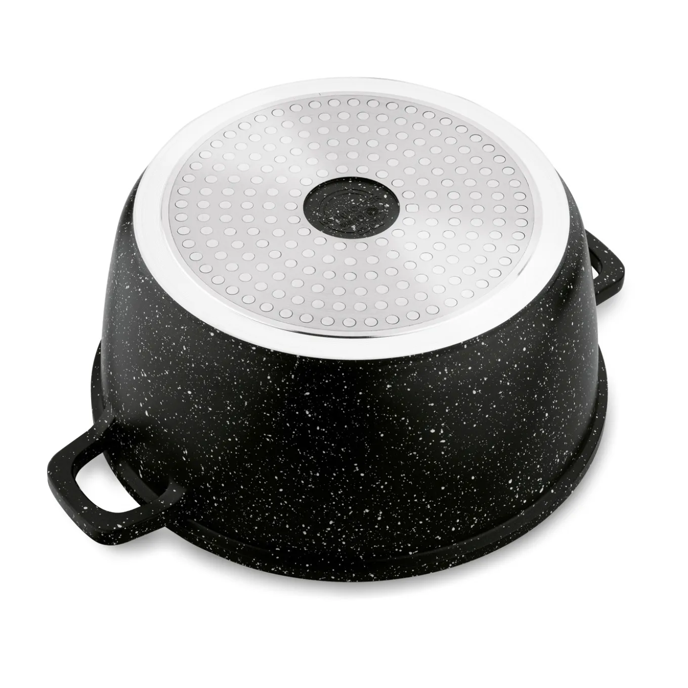 Garnek na indukcję z pokrywką Konighoffer Pollo Black 4,5 l