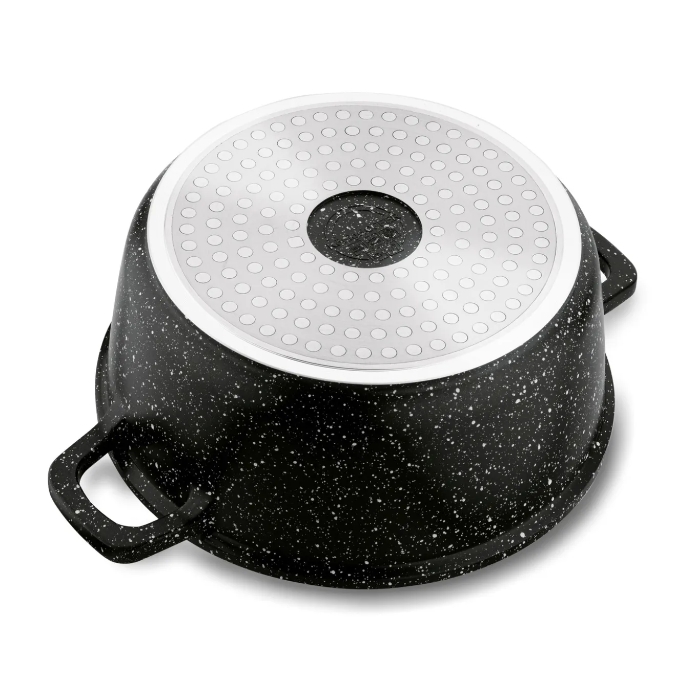 Garnek na indukcję z pokrywką Konighoffer Pollo Black 2,3 l
