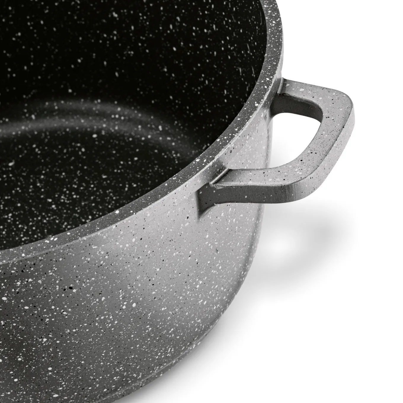 Garnek na indukcję z pokrywką Konighoffer Pollo Grey 6,3 l