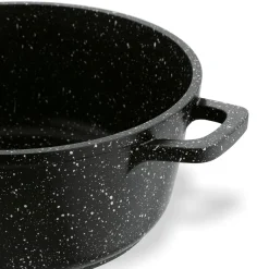 Garnek na indukcję z pokrywką Konighoffer Pollo Black 1,2 l