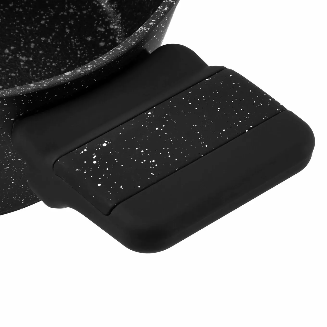 Garnek na indukcję z powłoką marmurową i pokrywką Starke Pro Ceres Marble 1,2 l