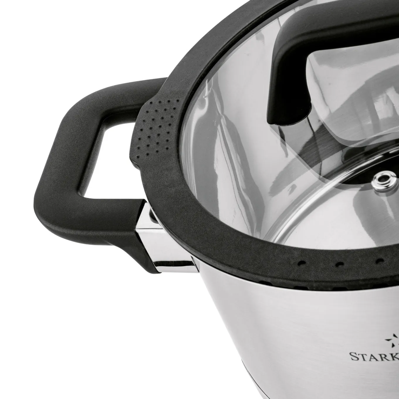 Garnek nierdzewny z pokrywką Starke Pro Rigor 1,7 l