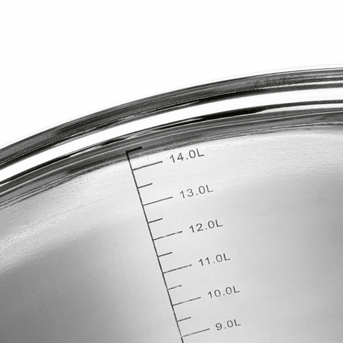 Garnek prosty ze stali nierdzewnej z pokrywką Tadar 15 litrów