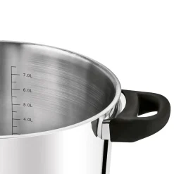 Garnek wysoki nierdzewny z pokrywką Starke Pro Sante 8,5 l indukcja