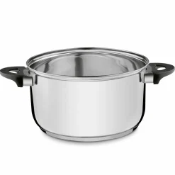 Garnek ze stali nierdzewnej Tadar Basic 24 cm z pokrywką 5,7 l