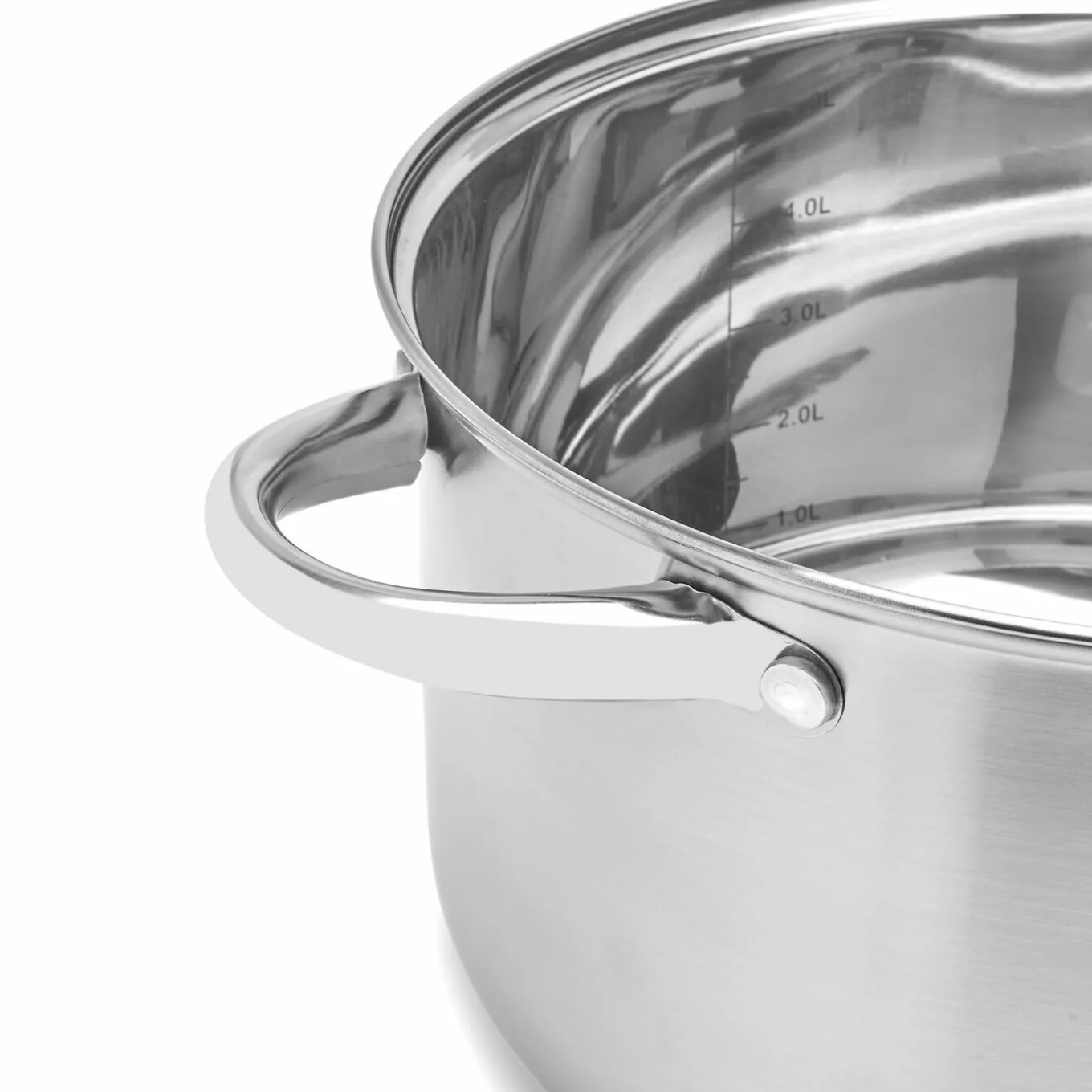 Garnek ze stali nierdzewnej Tadar Cori 24 cm z pokrywką