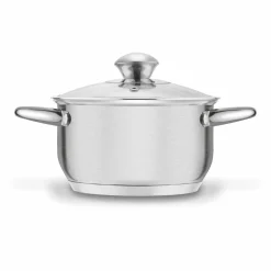 Garnek ze stali nierdzewnej Tadar Cori 16 cm z pokrywką