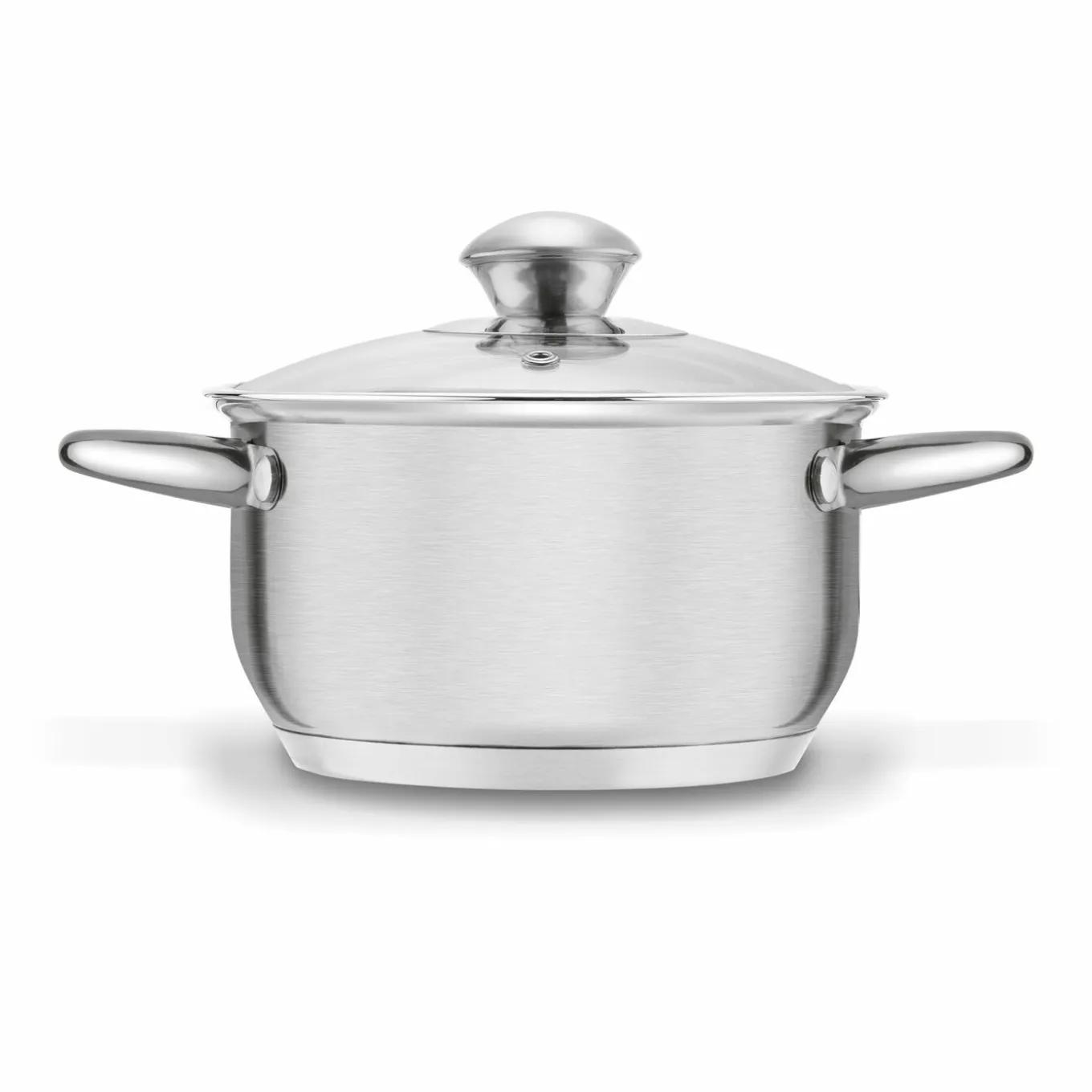 Garnek ze stali nierdzewnej Tadar Cori 16 cm z pokrywką