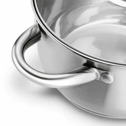 Garnek ze stali nierdzewnej Tadar Cori 18 cm z pokrywką