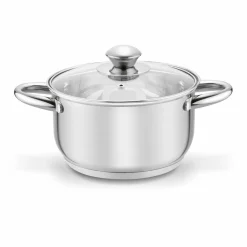 Garnek ze stali nierdzewnej Tadar Cori 18 cm z pokrywką