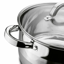 Garnek ze stali nierdzewnej Tadar Roger 16 cm indukcja