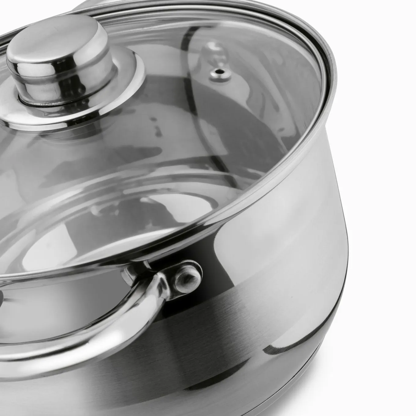 Garnek ze stali nierdzewnej Tadar Luzon 1,7 l z pokrywką