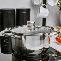 Garnek ze stali nierdzewnej Tadar Luzon 1,7 l z pokrywką