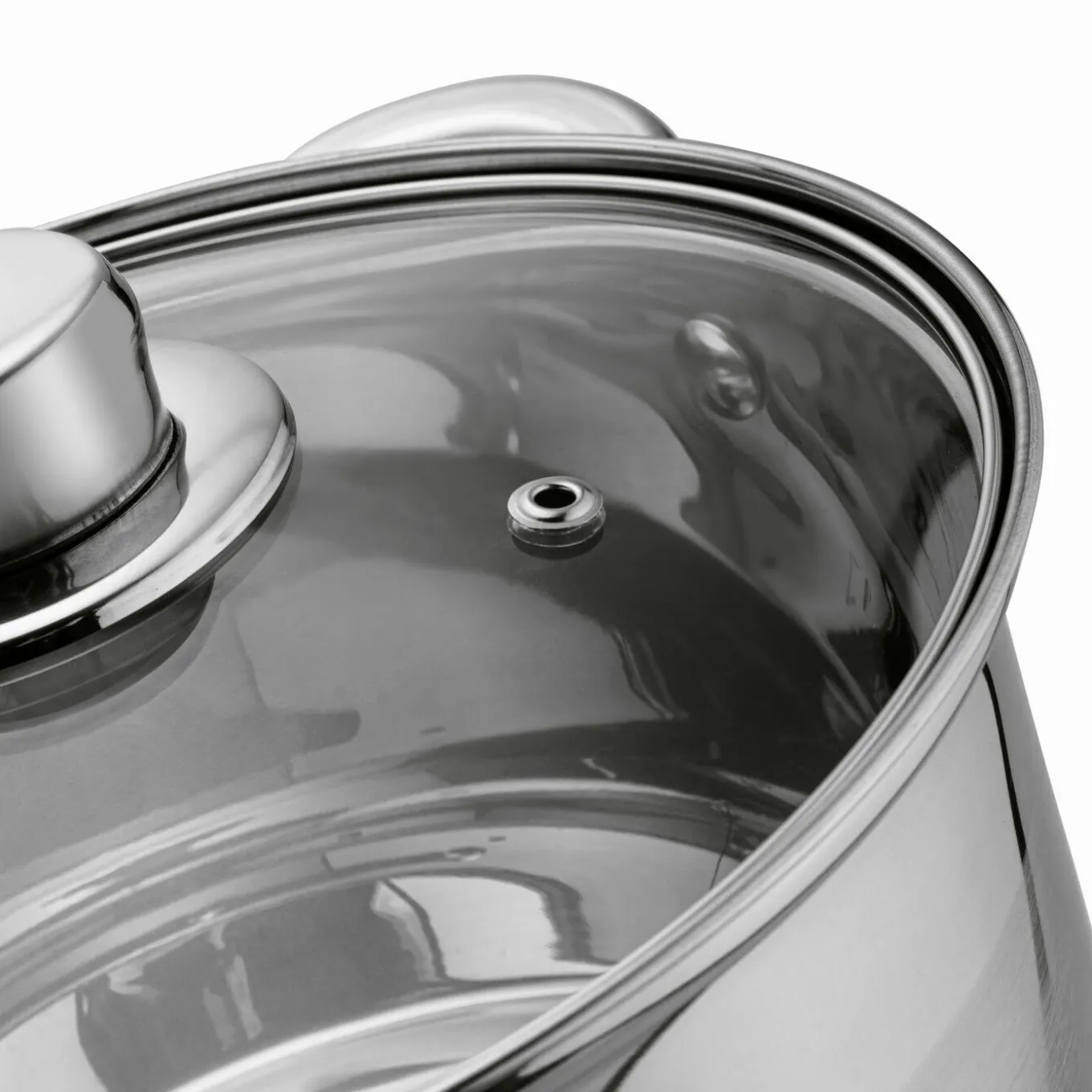 Garnek ze stali nierdzewnej Tadar Luzon 1,7 l z pokrywką