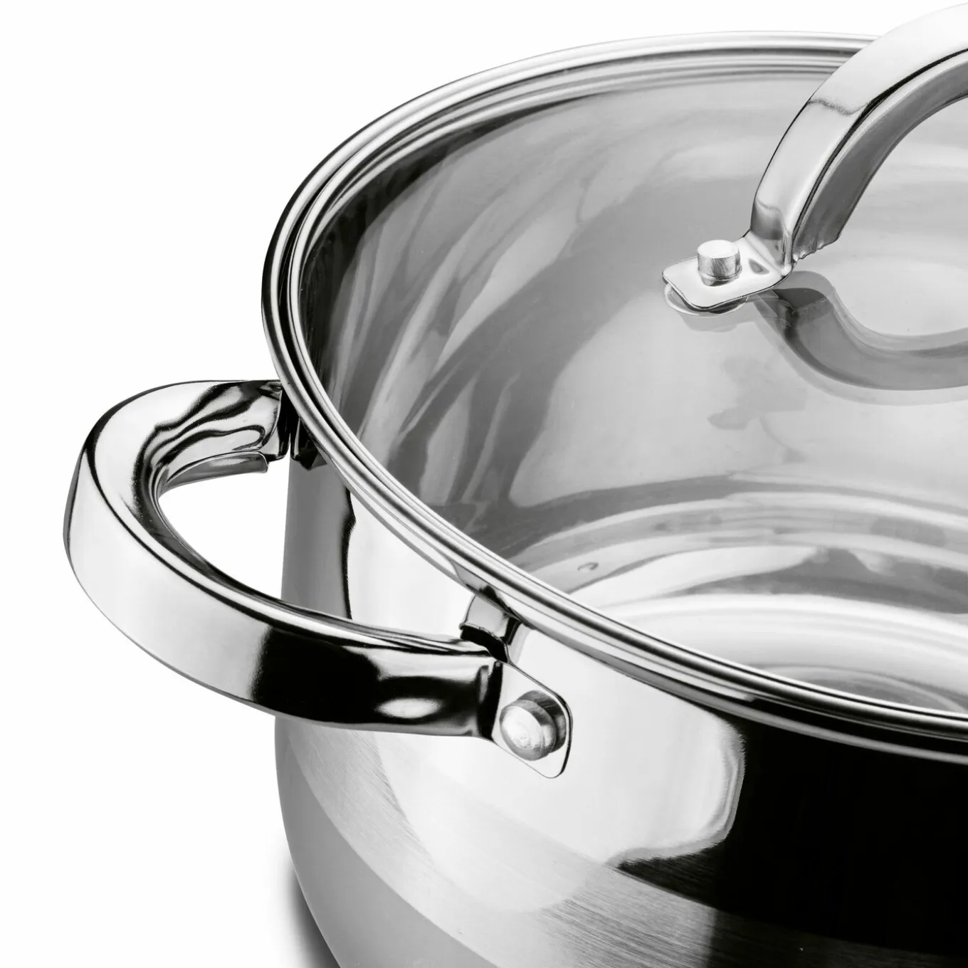 Garnek ze stali nierdzewnej Tadar Roger 18 cm indukcja