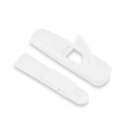 Haczyki samoprzylepne 2 sztuki białe Tadar Quickfix 7,5 x 2,3 x 2,8 cm