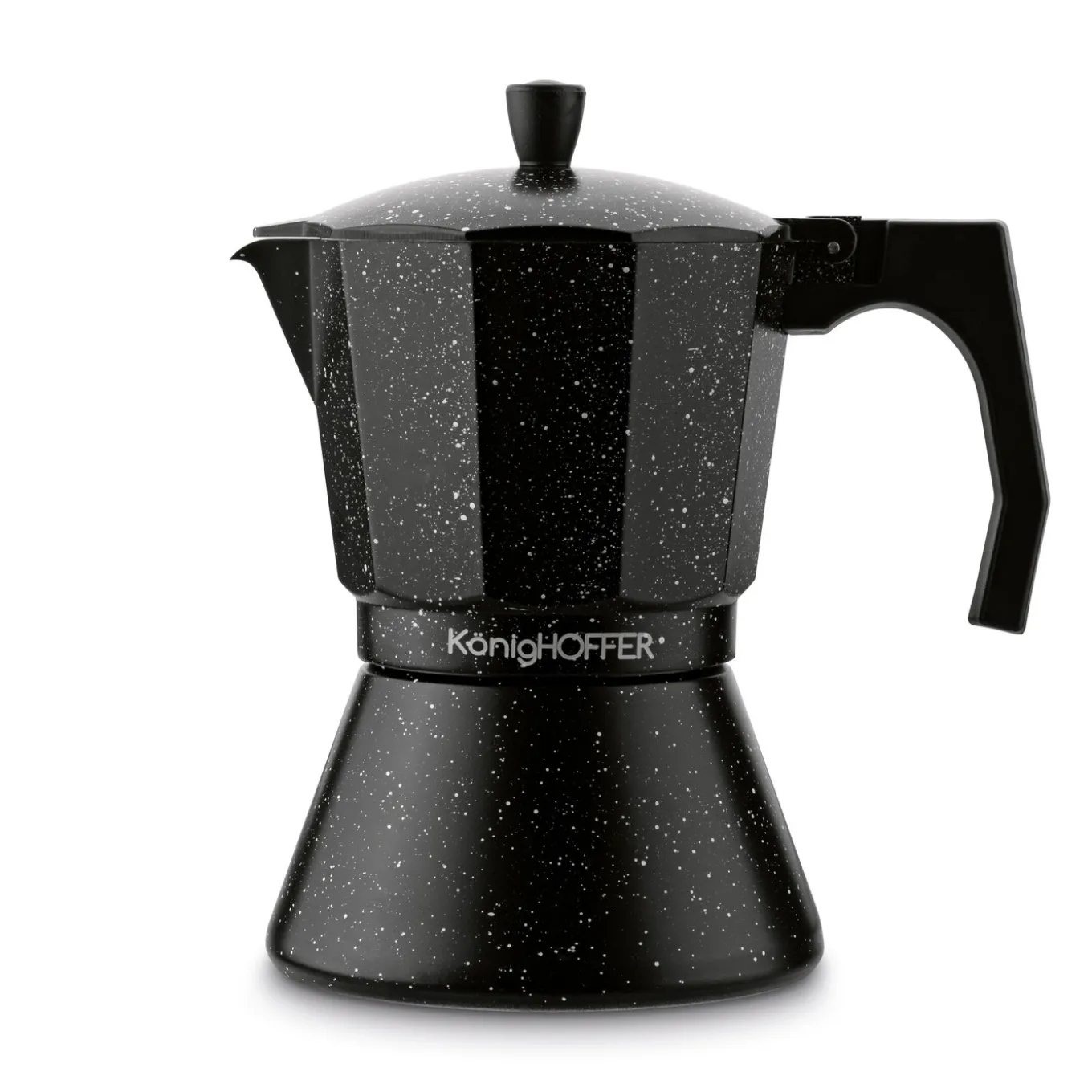 Kawiarka włoska KonigHOFFER Black Granite Marble 450 ml