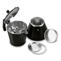 Kawiarka włoska KonigHOFFER Black Granite Marble 450 ml