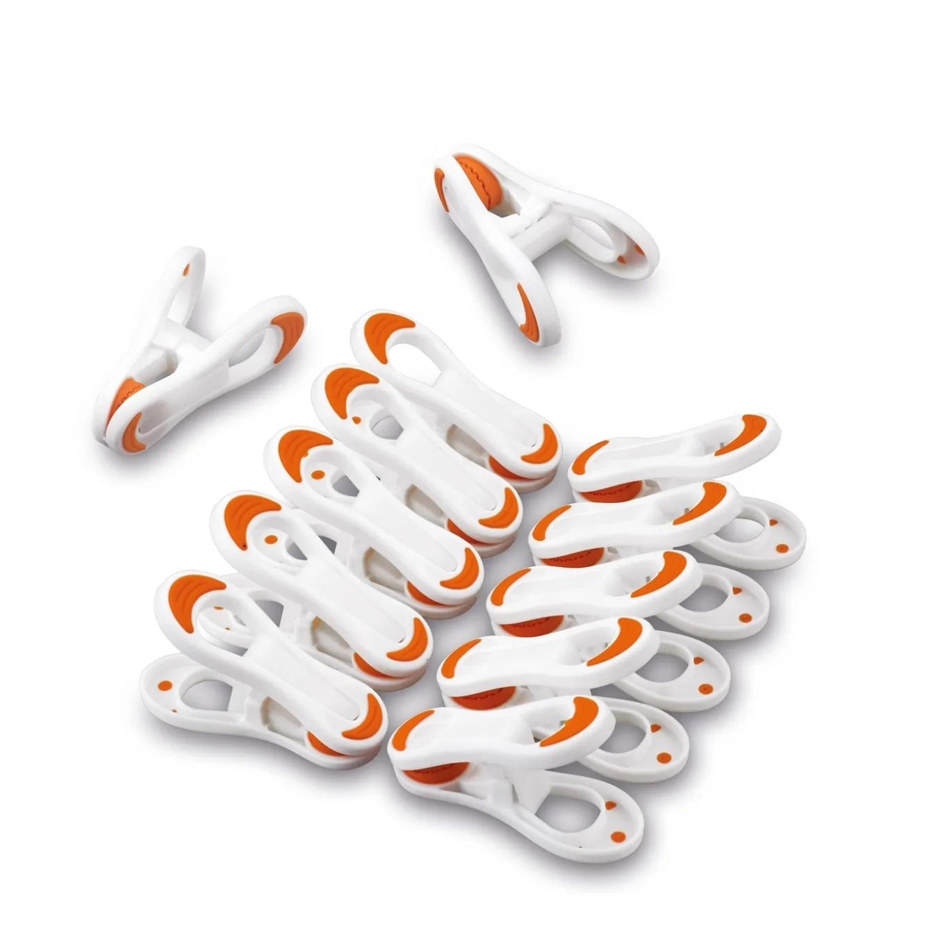 Klamerki do prania Tadar Orange 12 sztuk