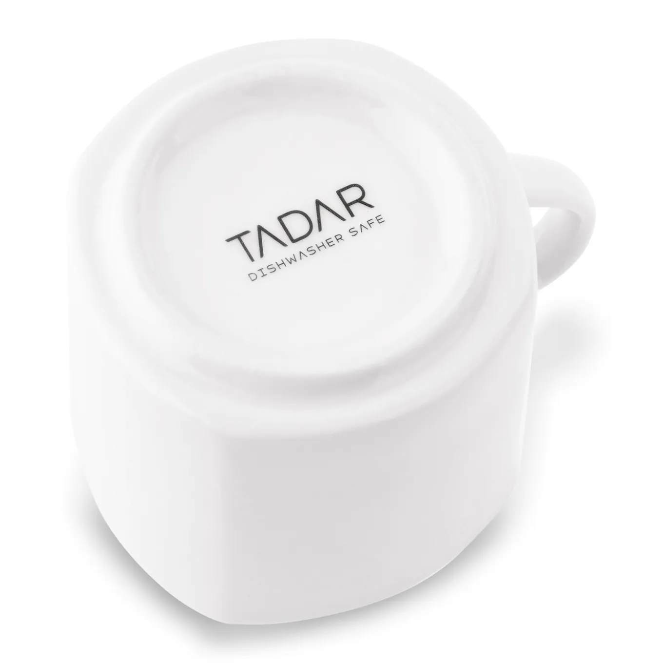 Komplet 6 filiżanek do kawy ze spodkami Tadar 220 ml