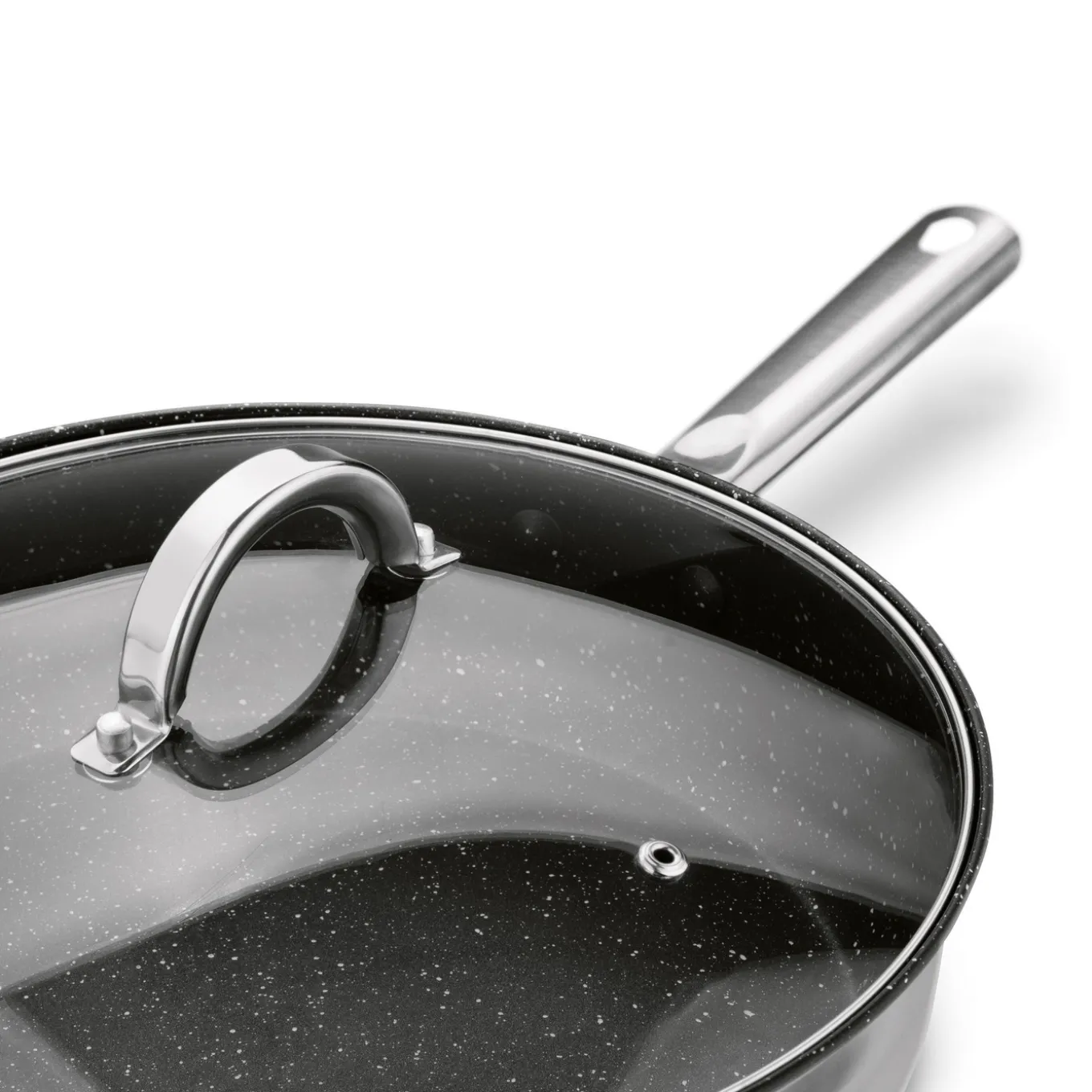 Komplet garnków nierdzewnych z patelnią non stick Tadar Roger 12 elementów