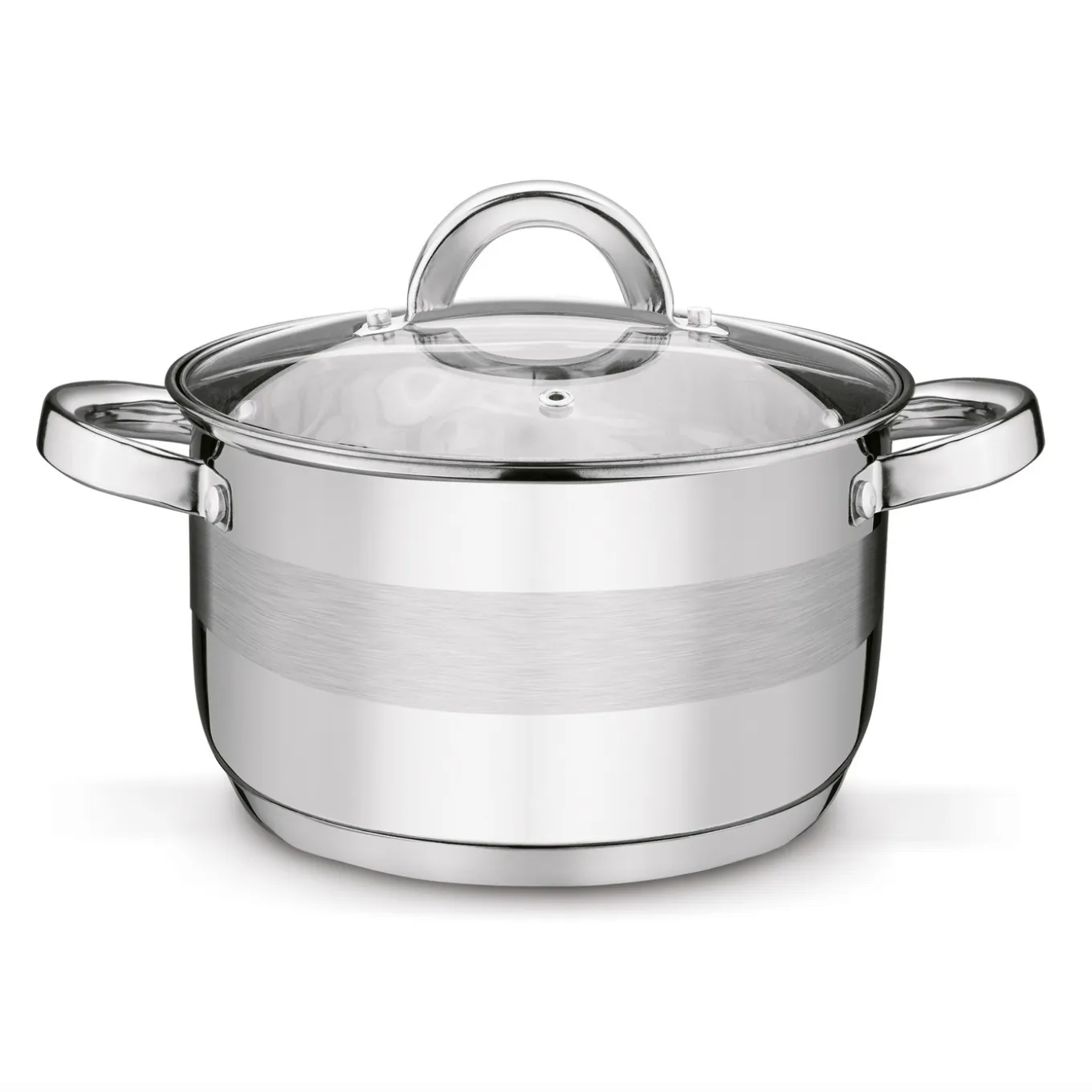 Komplet garnków nierdzewnych z patelnią non stick Tadar Roger 12 elementów