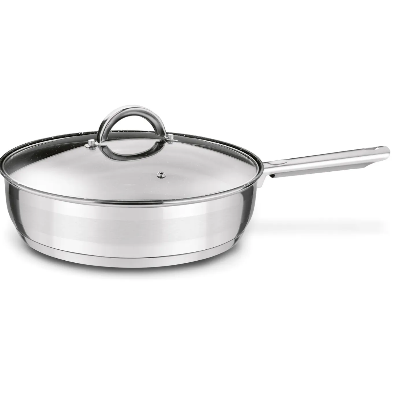 Komplet garnków nierdzewnych z patelnią non stick Tadar Roger 12 elementów