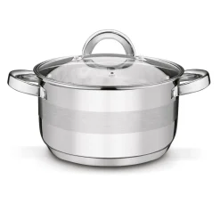Komplet 3 garnków stalowych Tadar Roger 16 cm 20 cm 24 cm