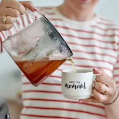 Komplet kubków na stojaku Tadar Decor 300 ml 4 sztuki