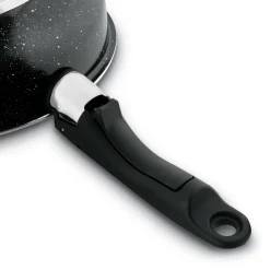 Komplet patelni głębokich z odpinaną rączką Konighoffer Spinel Black 20 / 24 / 28 cm indukcja