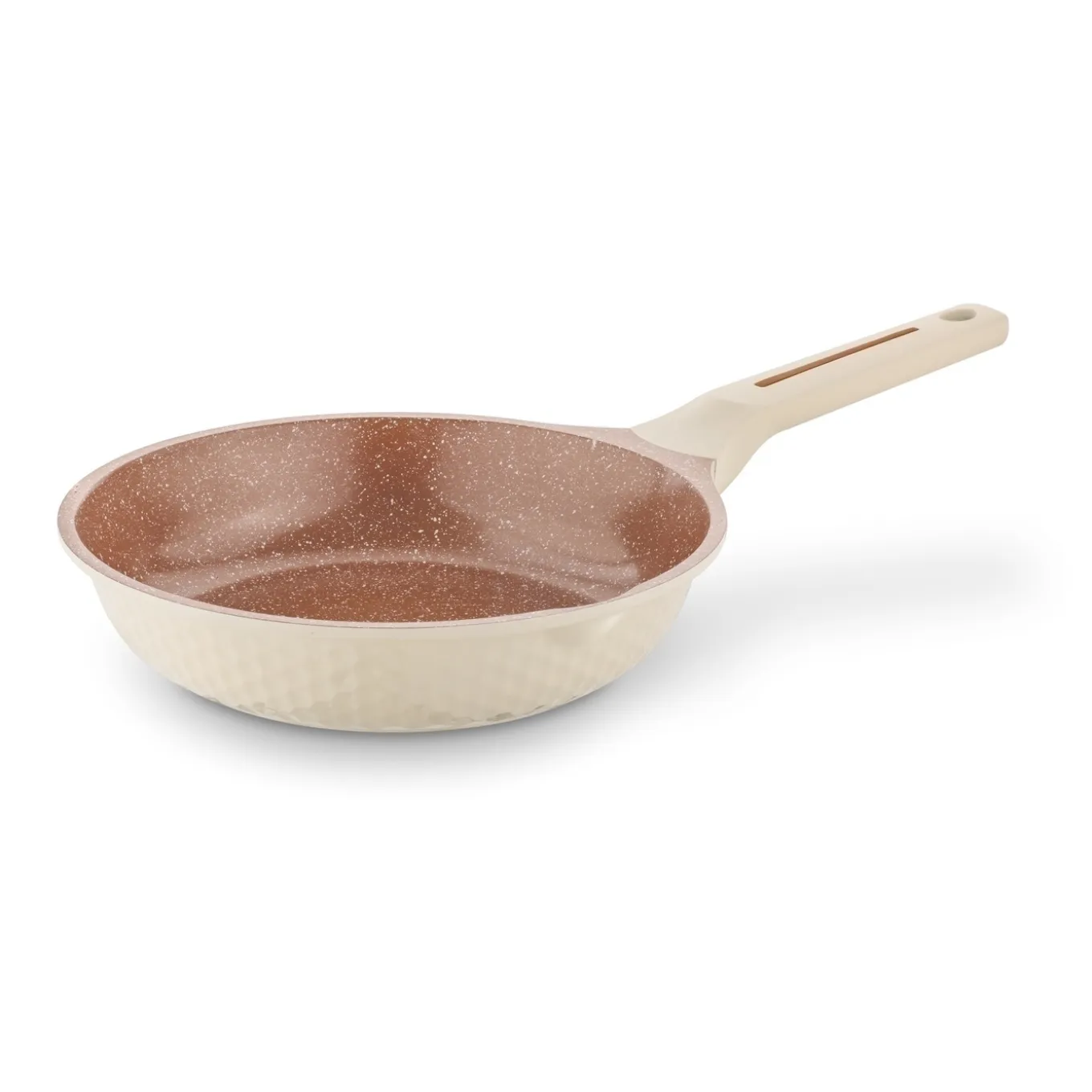 Komplet 3 patelni na indukcję Starke Pro Texture Creamy 20 24 28 cm