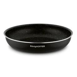 Komplet patelni z odpinaną rączką Konighoffer Spinel Black 20 cm 24 cm 28 cm bez indukcji
