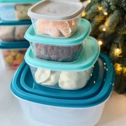 Komplet 7 pojemników na żywność Tadar Pilado kwadratowe