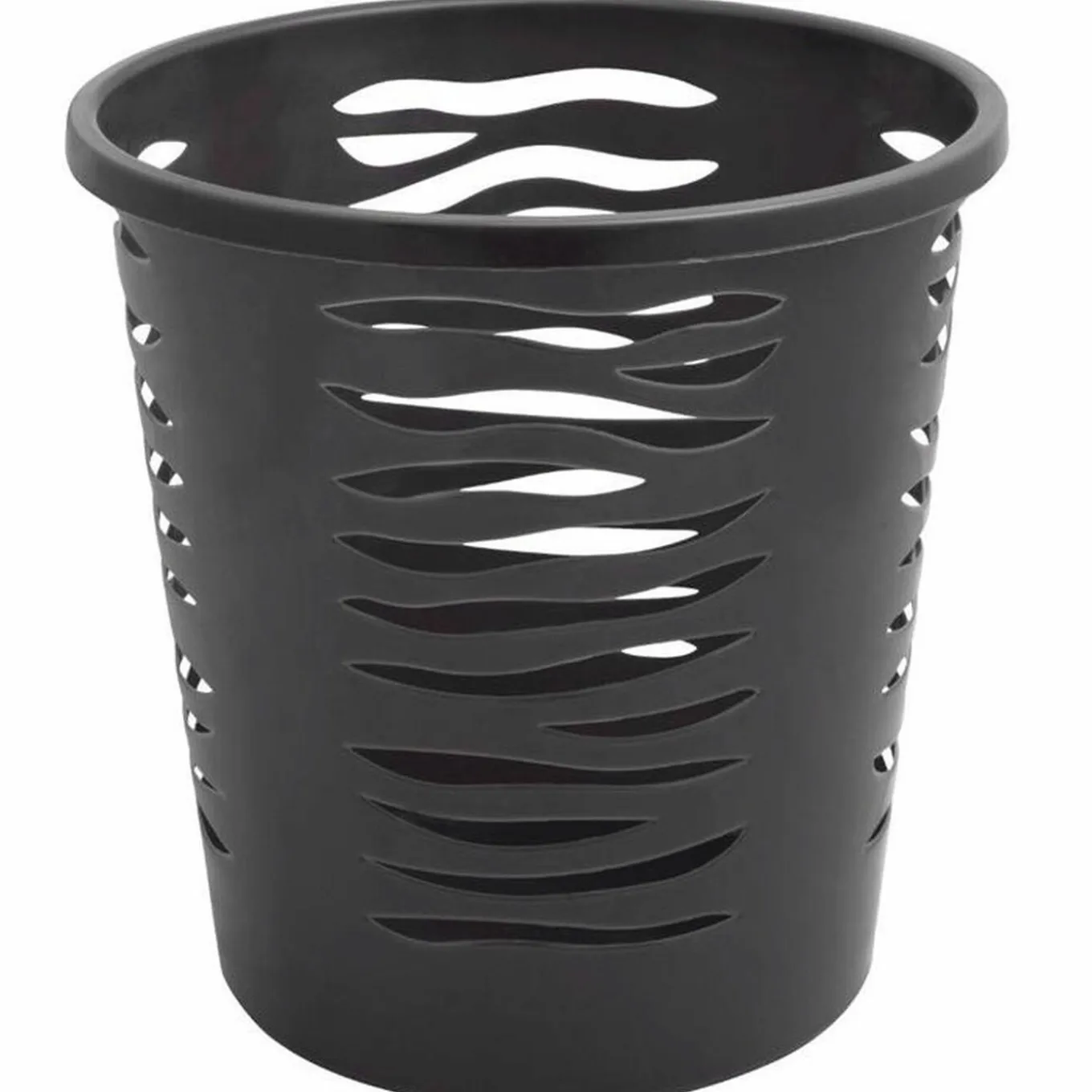 Kosz na papier biurowy Branq Zebra 10 l ciemnoszary