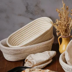 Koszyk do wyrastania chleba Tadar Rattan 28 x 15 cm prostokątny