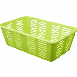Koszyk plastikowy uniwersalny Branq Zebra 25 x 15,8 x 8,1 cm zielony