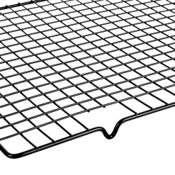 Kratka do studzenia ciasta Tadar 40 x 25 x 1,5 cm czarna