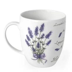 Kubek do kawy i herbaty porcelanowy Lubiana Filip Lawenda 380 ml