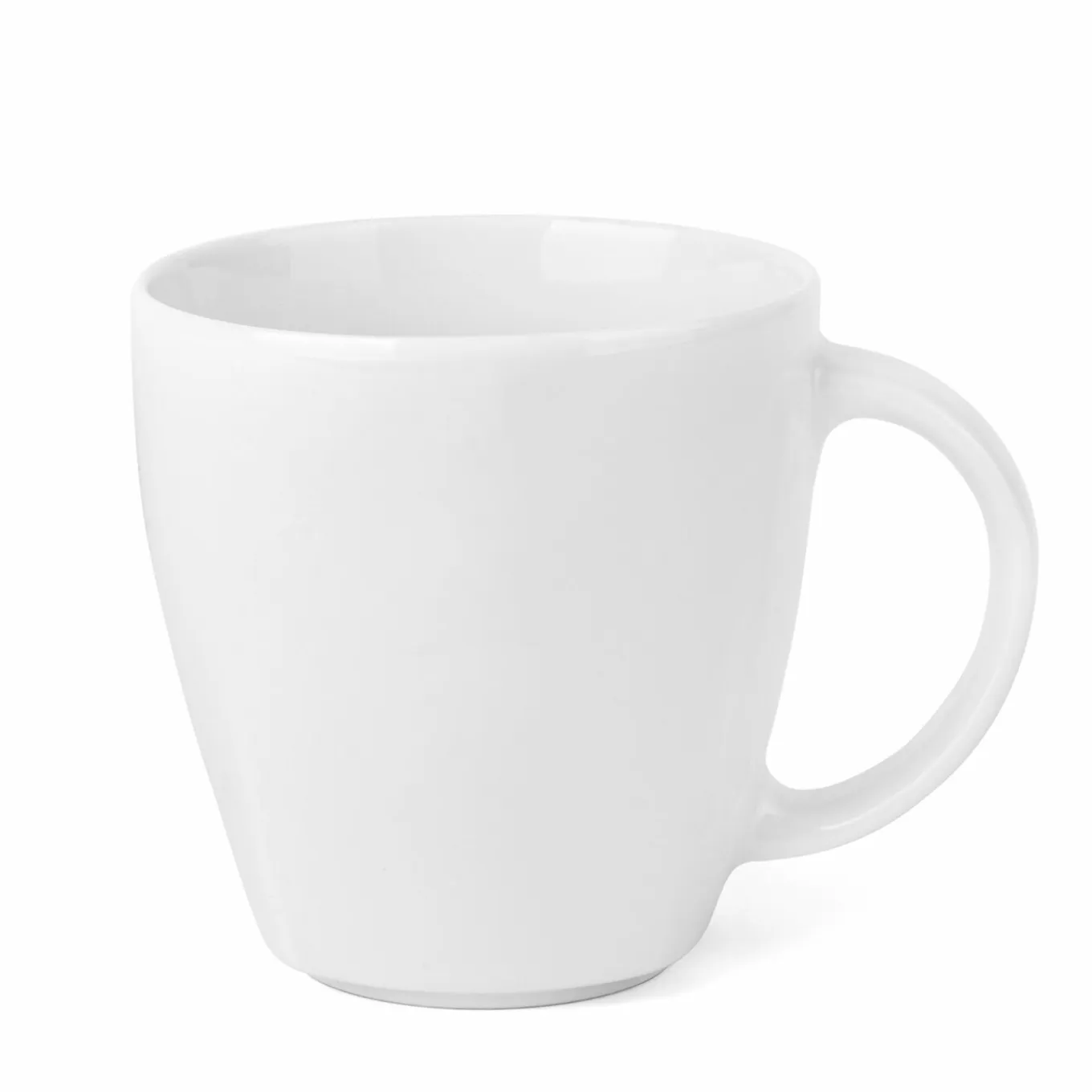 Kubek do kawy i herbaty porcelanowy Lubiana Victoria 300 ml biały