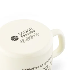 Kubek emaliowany retro z pokrywką Tadar O Kurczaki 1400 ml