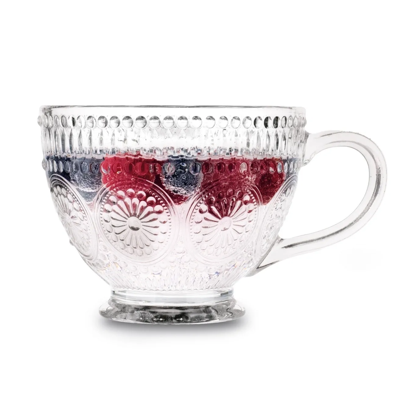 Kubki szklane filiżanki Tadar Laura 400 ml 6 sztuk