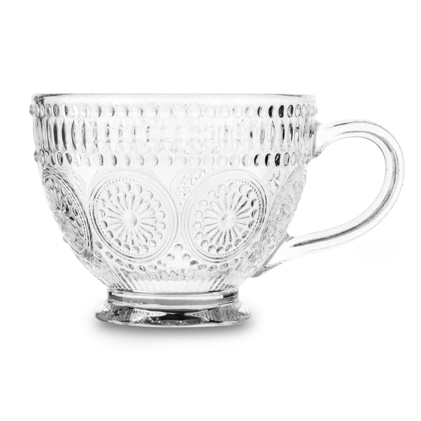 Kubki szklane filiżanki Tadar Laura 400 ml 6 sztuk