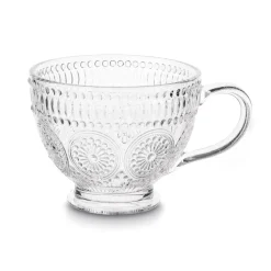 Kubki szklane filiżanki Tadar Laura 400 ml 6 sztuk