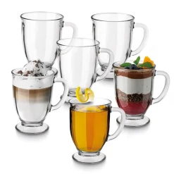 Kubki szklane Tadar Carlo 450 ml 6 sztuk