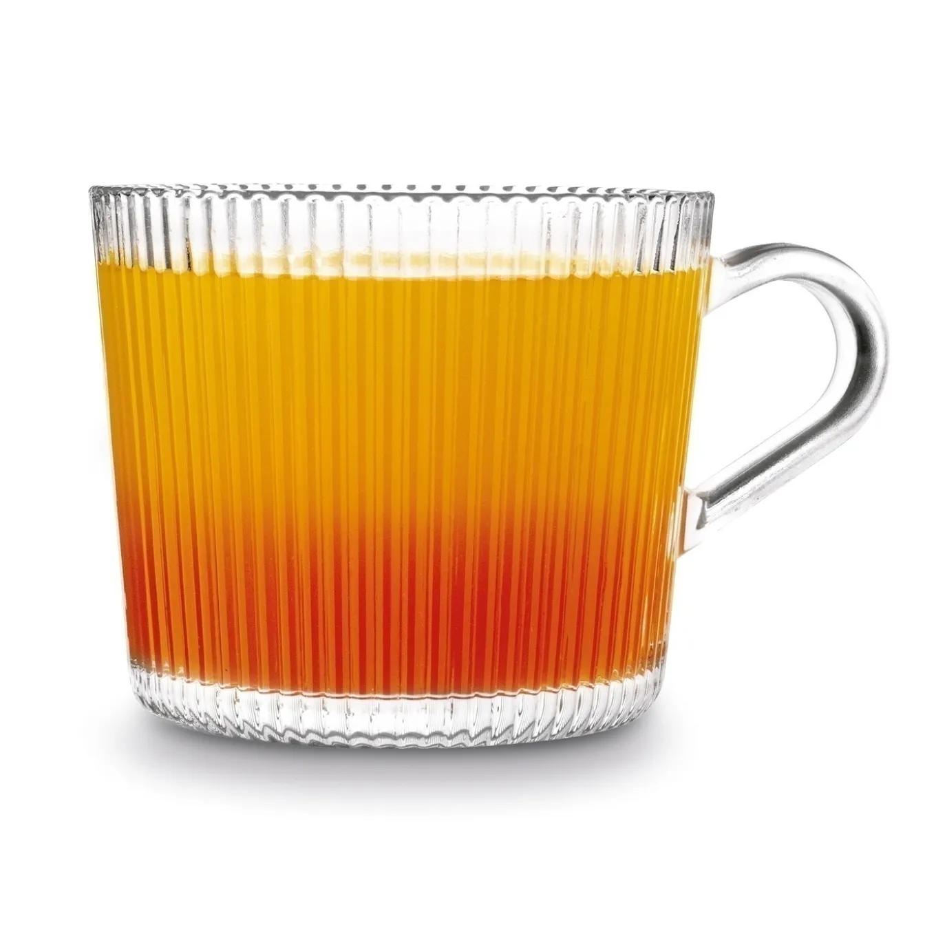 Kubki szklane Tadar Sue 400 ml 6 sztuk i 6 podkładek korkowych