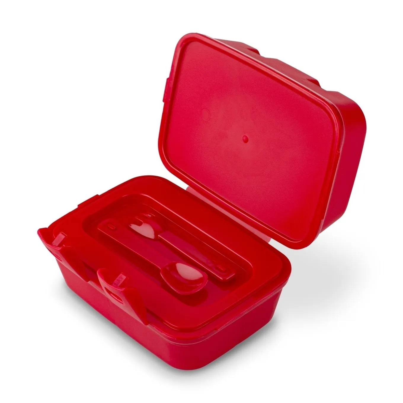 Lunch box z przegródkami widelcem i nożem dla dzieci Tuffex 12,5 x 17 x 9 cm mix kolorów