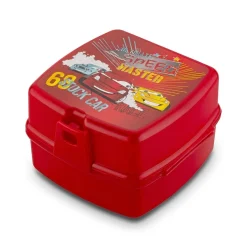 Lunch box z przegródkami widelcem i nożem dla dzieci Tuffex 14 x 15 x 9 cm mix kolorów